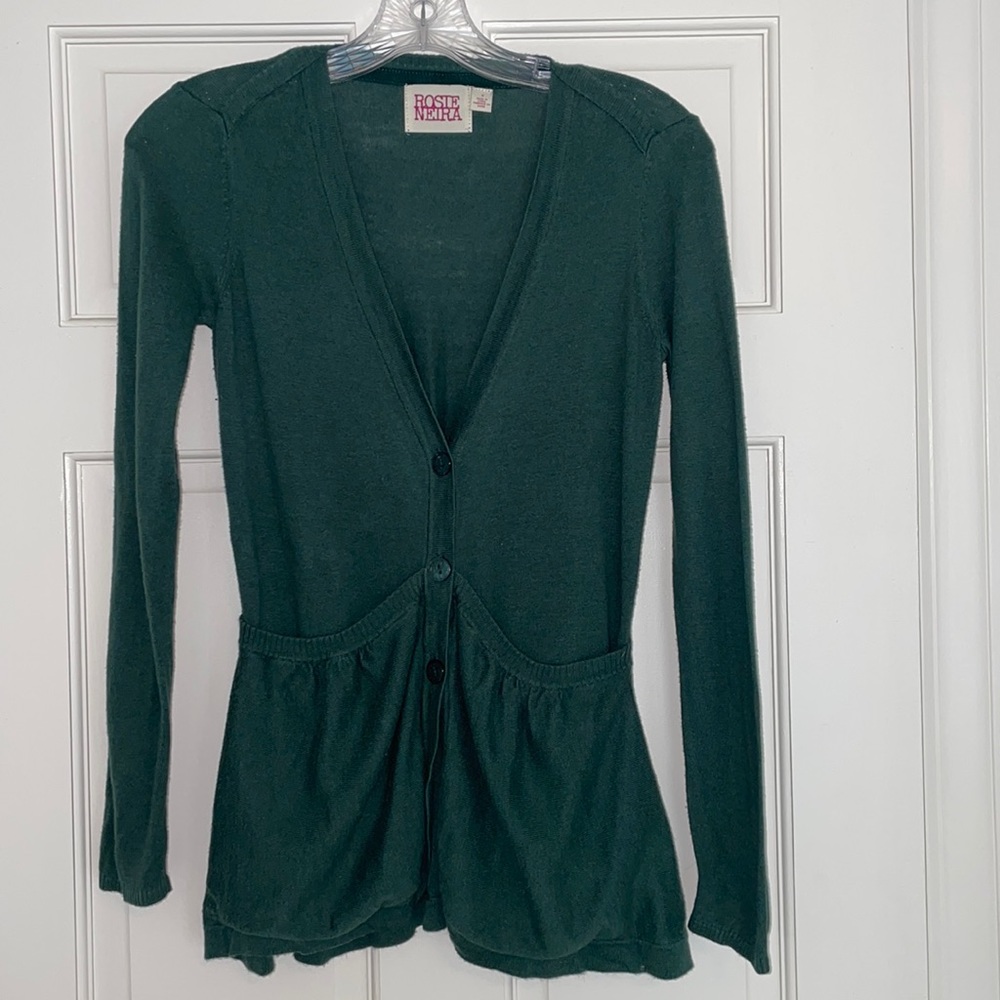 Anthropologie- Rosie Neira cardigan size small.